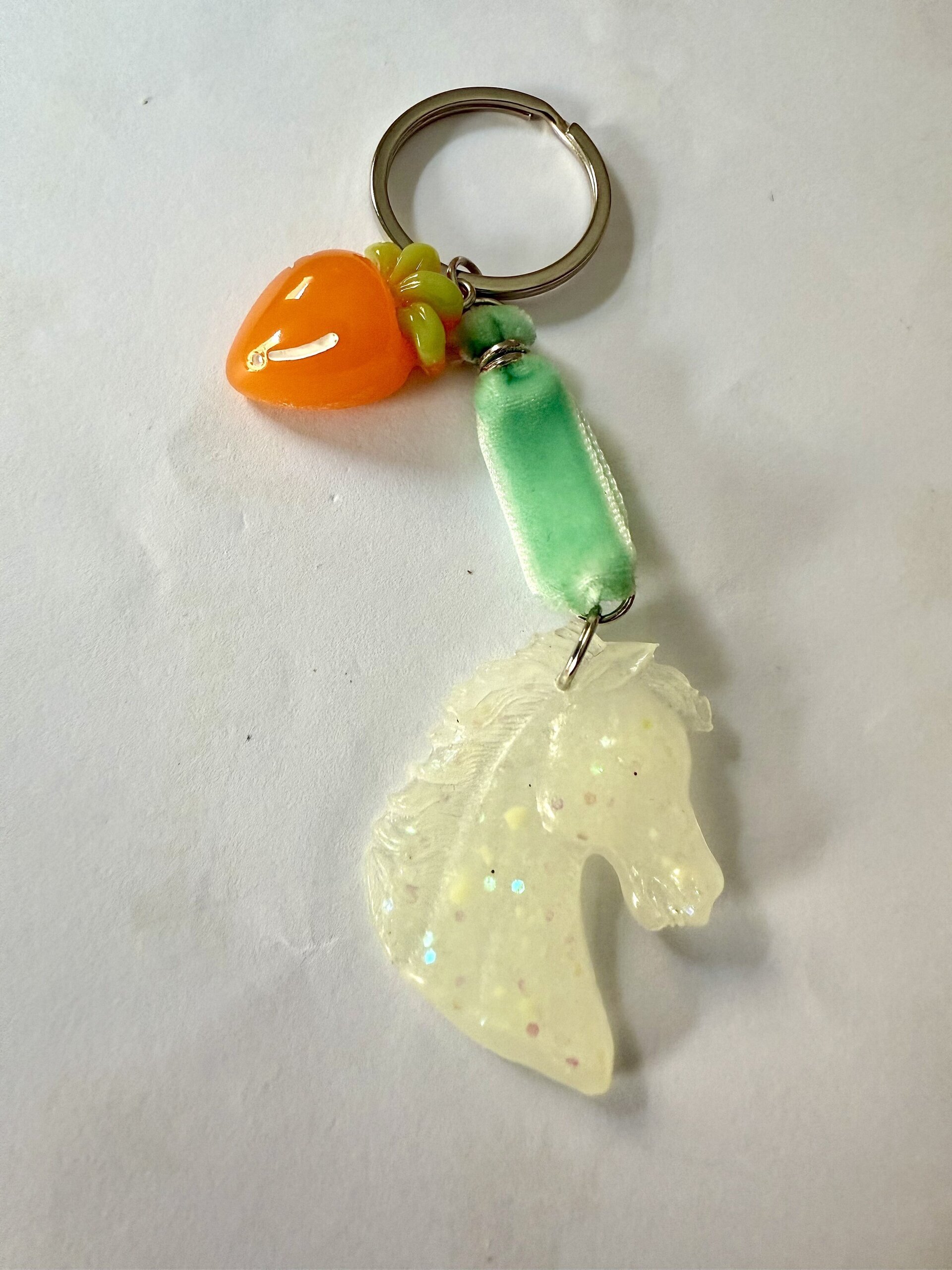 Llaveros de Caballos con Purpurina | Hechos a Mano y Coleccionables - 3