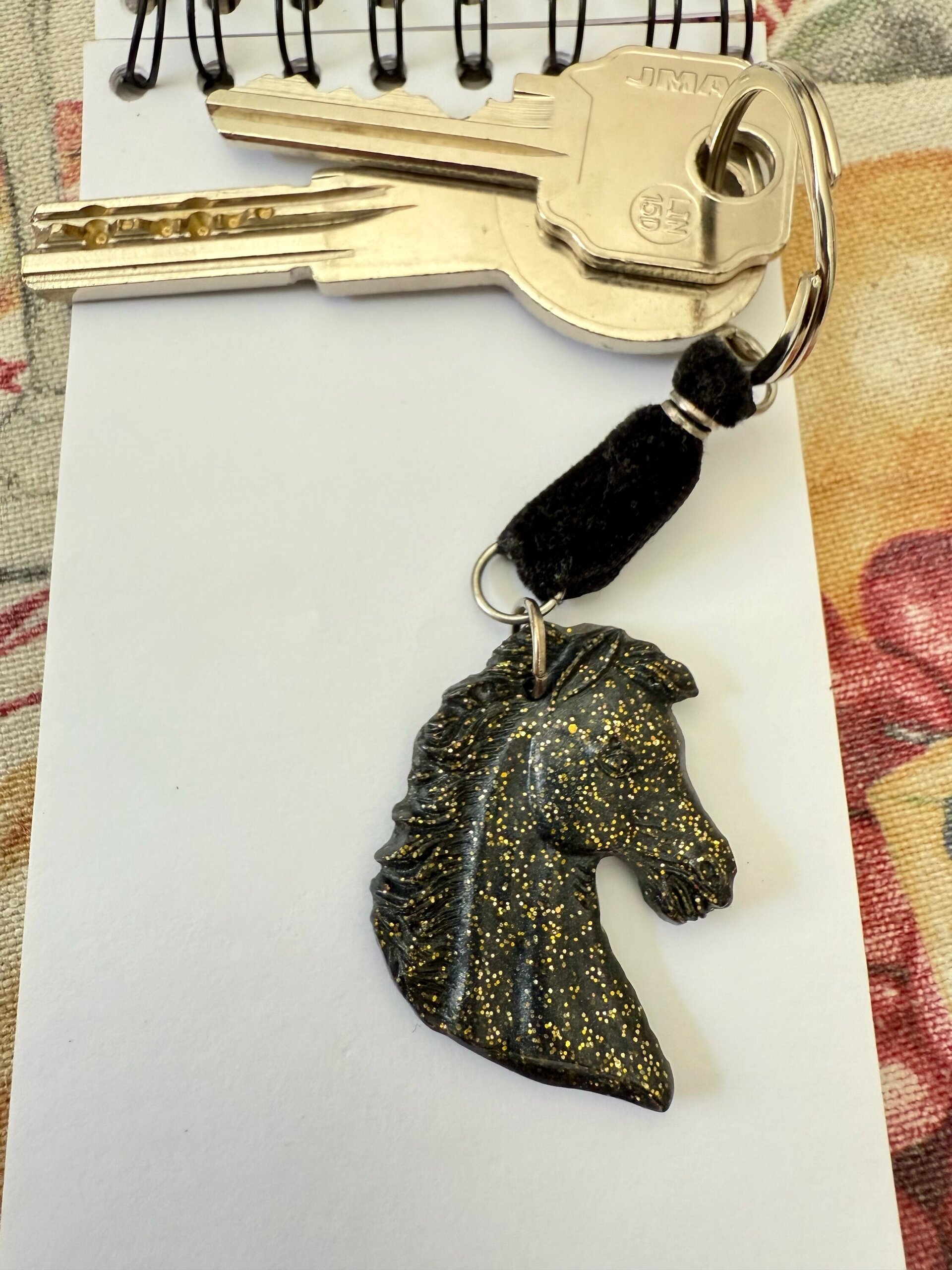 Llaveros de Caballos con Purpurina | Hechos a Mano y Coleccionables - 7