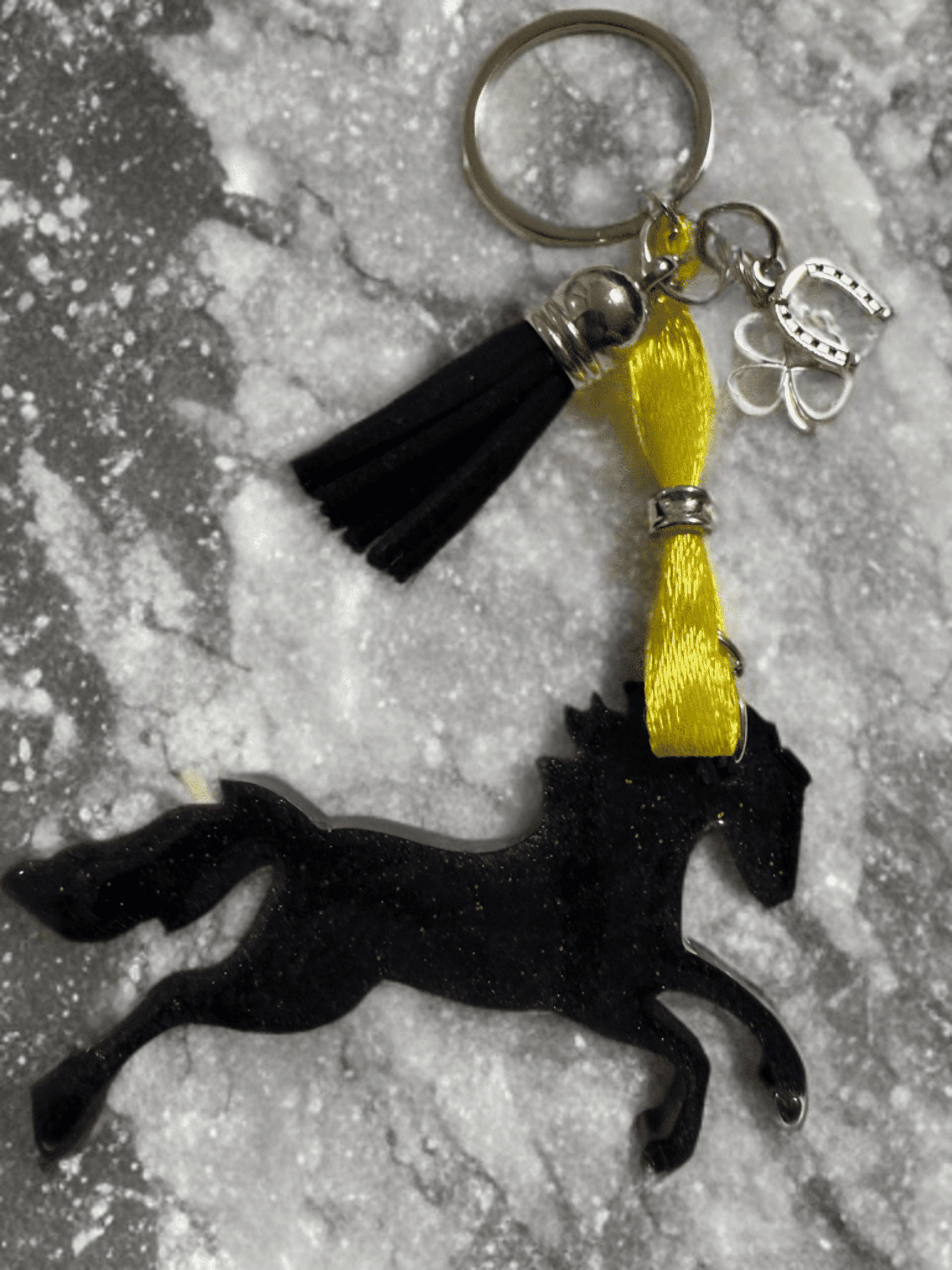 Llaveros de Caballos con Purpurina | Hechos a Mano y Coleccionables - 5