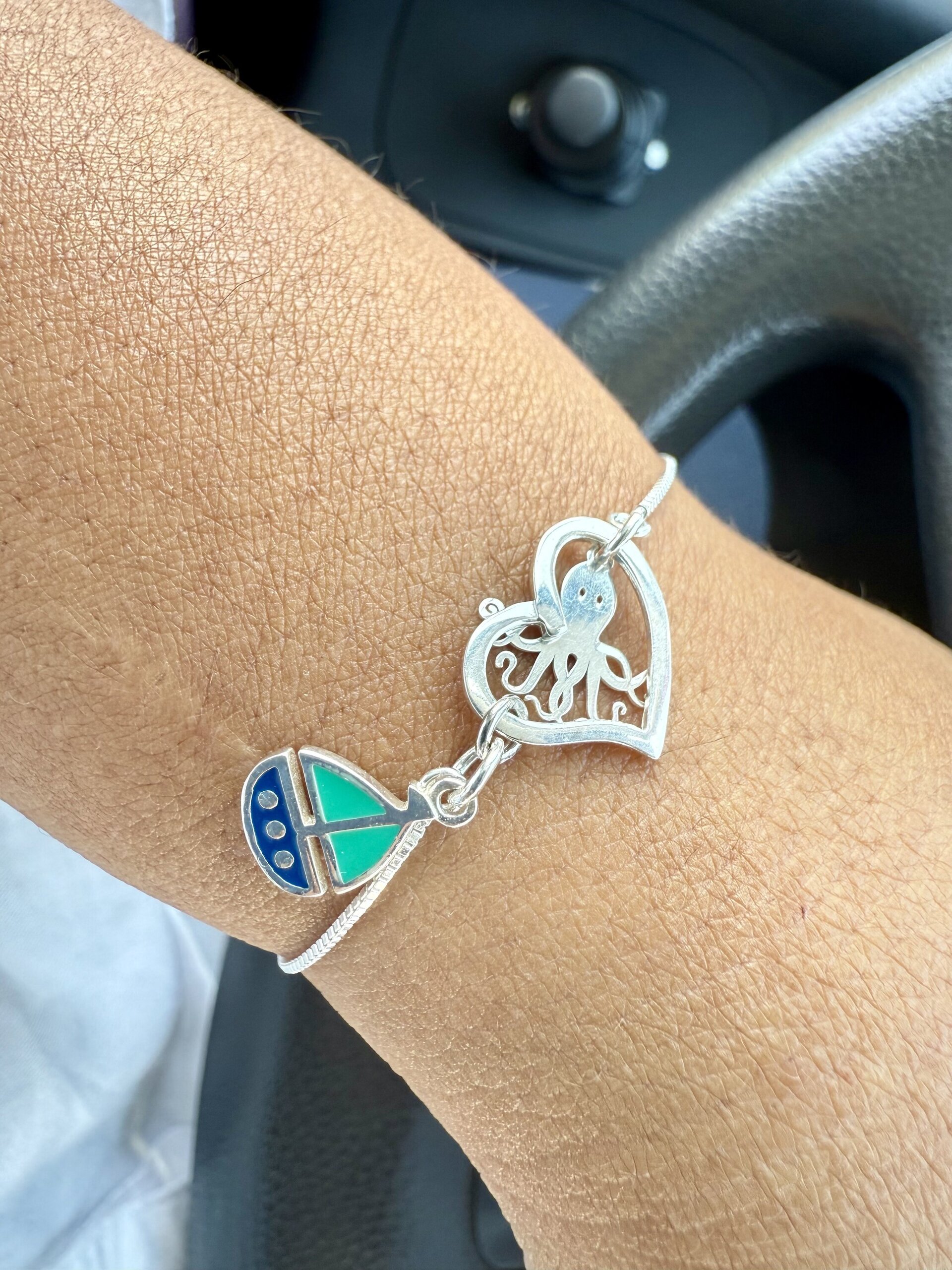 💖 Pulsera “Corazón Marino” - 3